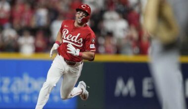 Steer’s triple in 8th helps Reds beat Dodgers after Ohtani’s outing cut short