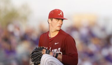 Bama’s Ace Pitcher Selected 36th Overall to Minnesota