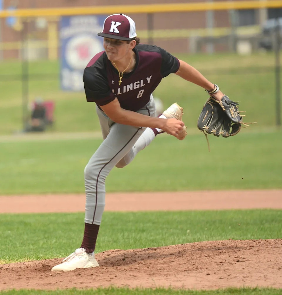 Killingly senior Landon Manzi was selected by the Texas Rangers in the MLB Draft on Monday. The Rangers picked Manzi in the 14th round at number 415.