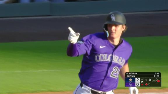 Altuve's go-ahead single helps Astros beat Rockies, moves him into 2nd on team career hits list