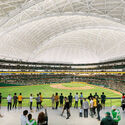 North Entry - Render . Image © Negativ BIG and HNTB Reveal New Renderings for the Athletics' Upcoming Ballpark in Las Vegas - Image 5 of 9