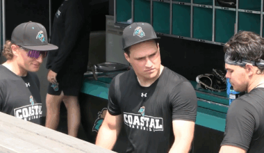Coastal Carolina catcher Caden Bodine selected in first round of MLB Draft
