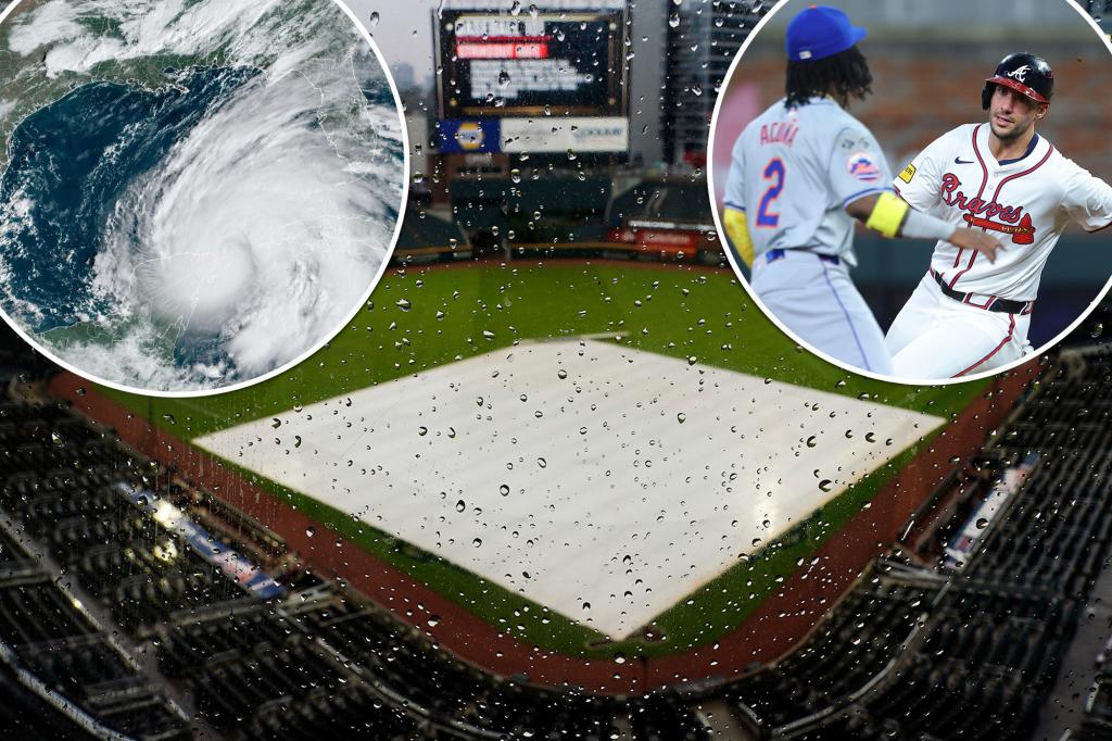 How Braves' decision for Mets series set up nightmare Hurricane Helene scenario
