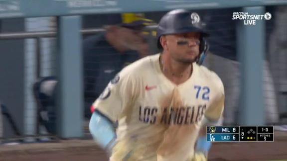 Brewers hold off Dodgers again for 9th straight win