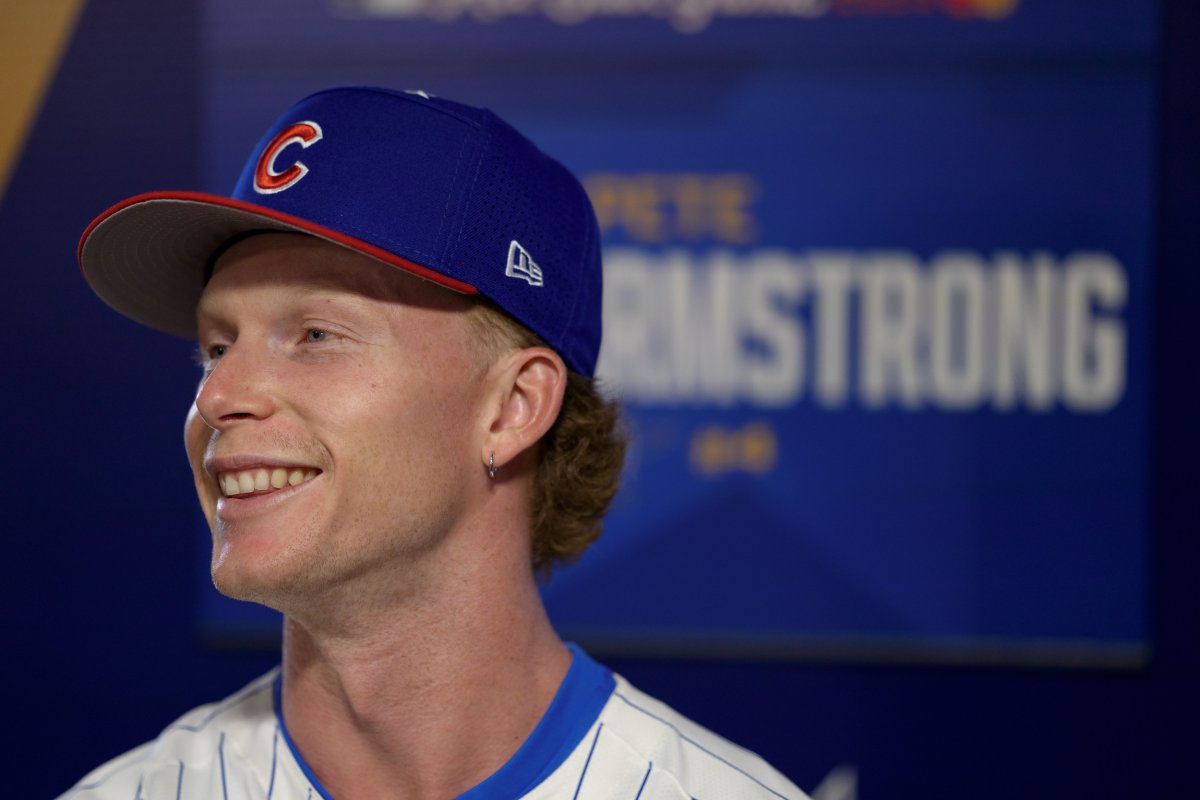 Chicago Cubs centerfielder Pete Crow-Armstrong