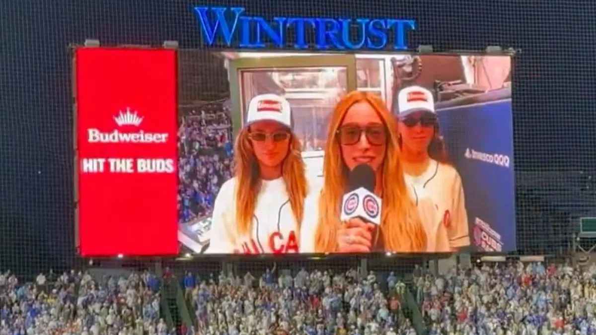 Cubs Fans Less Than Impressed With Alex Cooper Singing ‘Take Me Out to the Ballgame’