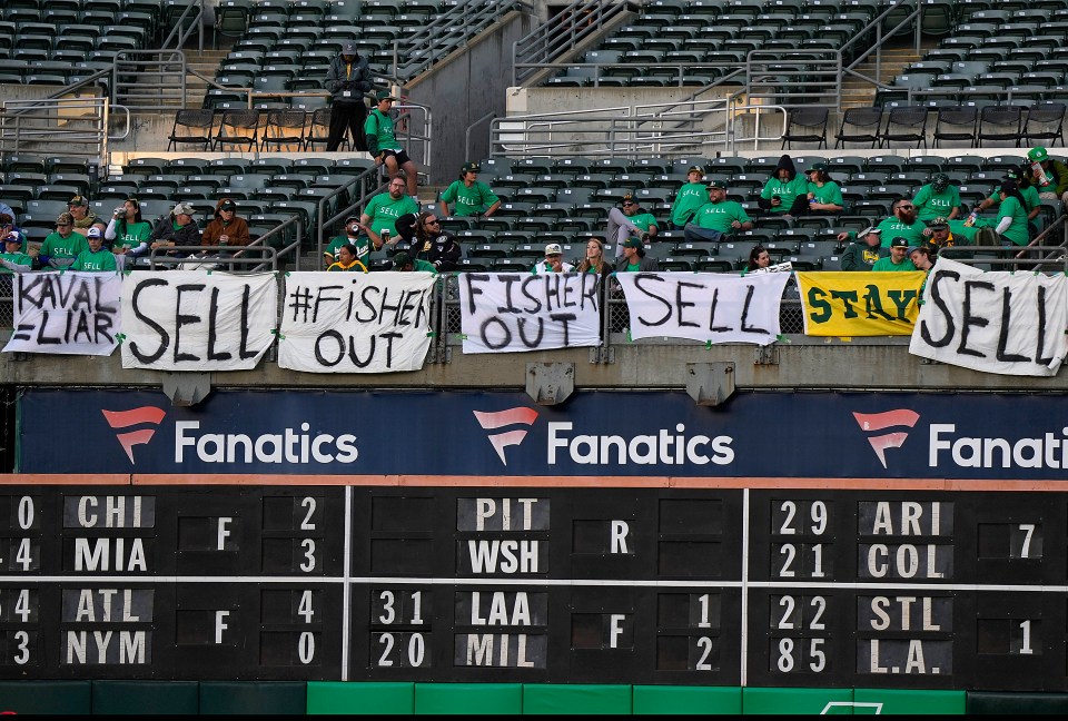 Fisher's decision to move the A's away from Oakland has been criticized