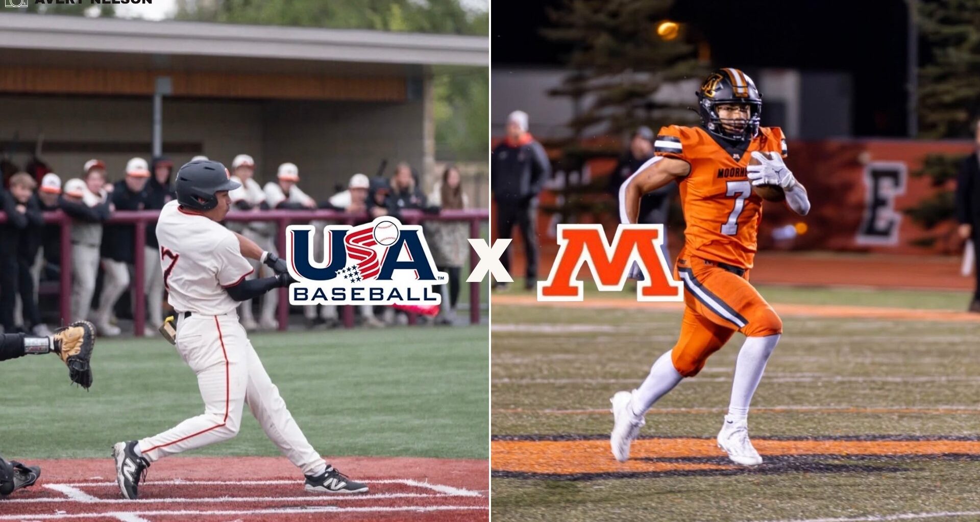 Multi-Sport Athlete: Moorhead's Taye Reich to Play in USA Baseball Tournament While College Football Offers Roll in