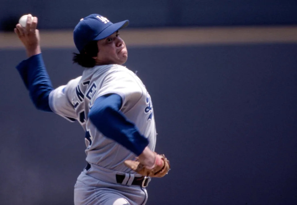 Los Angeles Dodgers pitcher Fernando ValenzuelaMalcolm Emmons-USA TODAY Sports