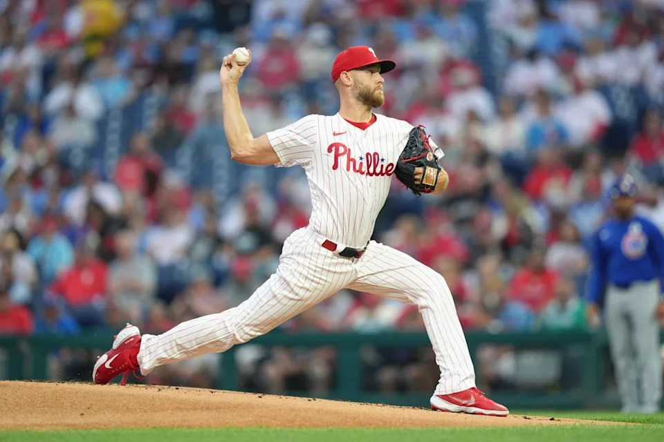 Philadelphia Phillies starting pitcher Zack Wheeler (45)Kyle Ross-Imagn Images
