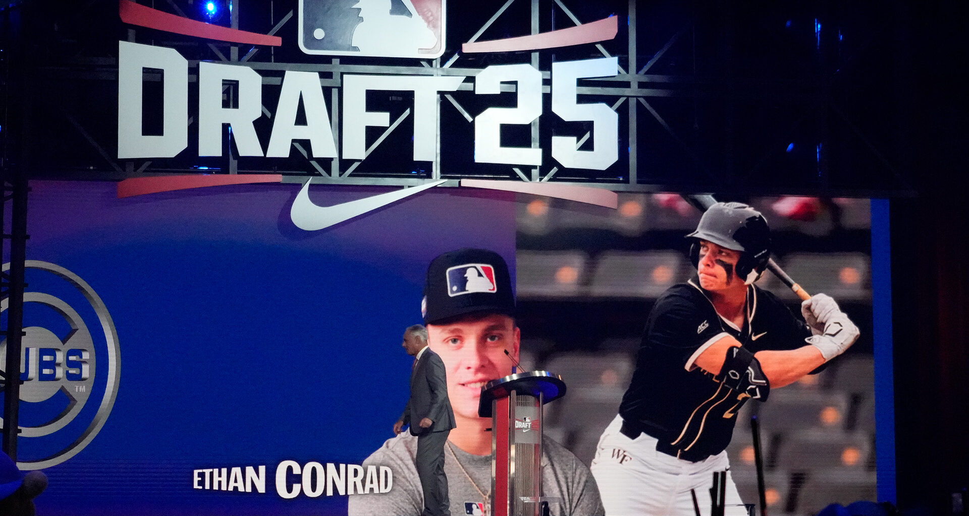 Cubs not fazed by 2025 MLB Draft pick Ethan Conrad's shoulder injury