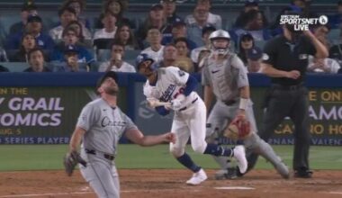 Dustin May's perfect game bid broken up in Dodgers' sweep of White Sox