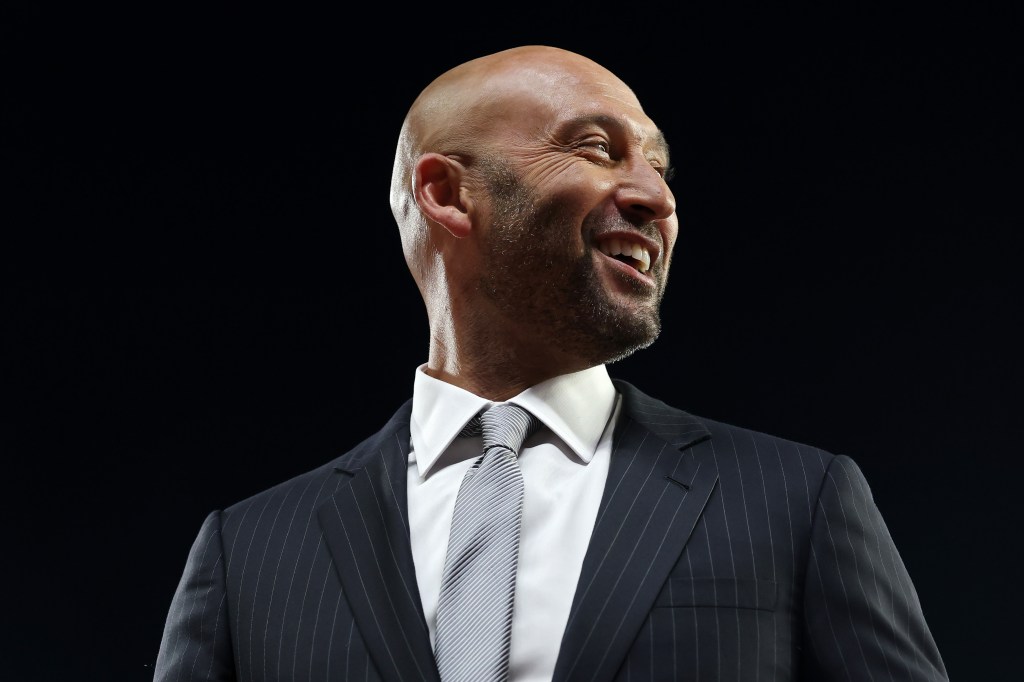 Derek Jeter at the MLB All-Star Game.