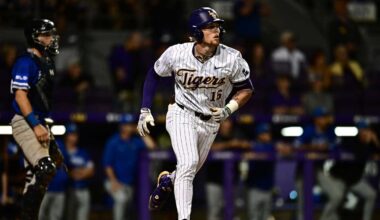 Louisiana native, LSU outfielder Ethan Frey selected 95th overall by the Houston Astros