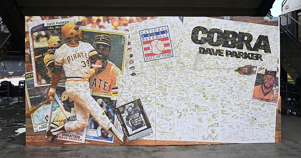 Pittsburgh Pirates legend Dave Parker inducted into National Baseball Hall of Fame