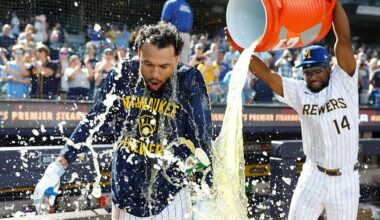 Brewers avoid being swept by Marlins thanks to Perkins' walk-off