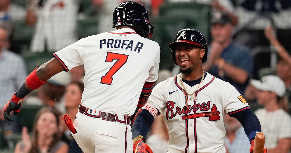 Jurickson Profar homers in return from suspension as Braves beat Angels 8-3 – WSB-TV Channel 2