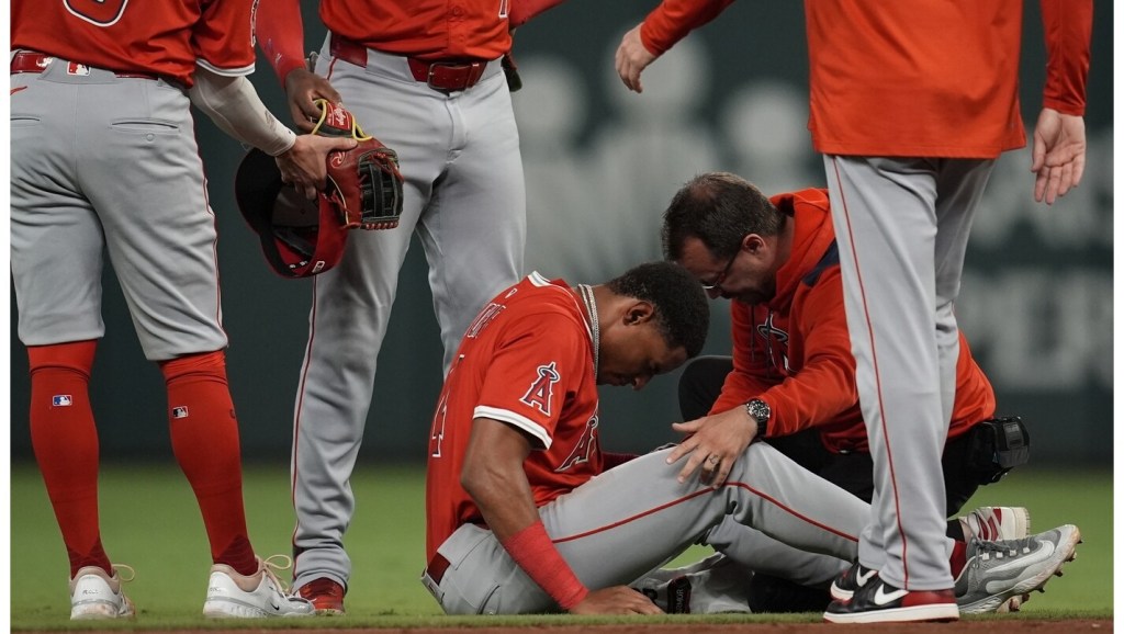 Angels’ Christian Moore placed on injured list with sprained left thumb – Orange County Register