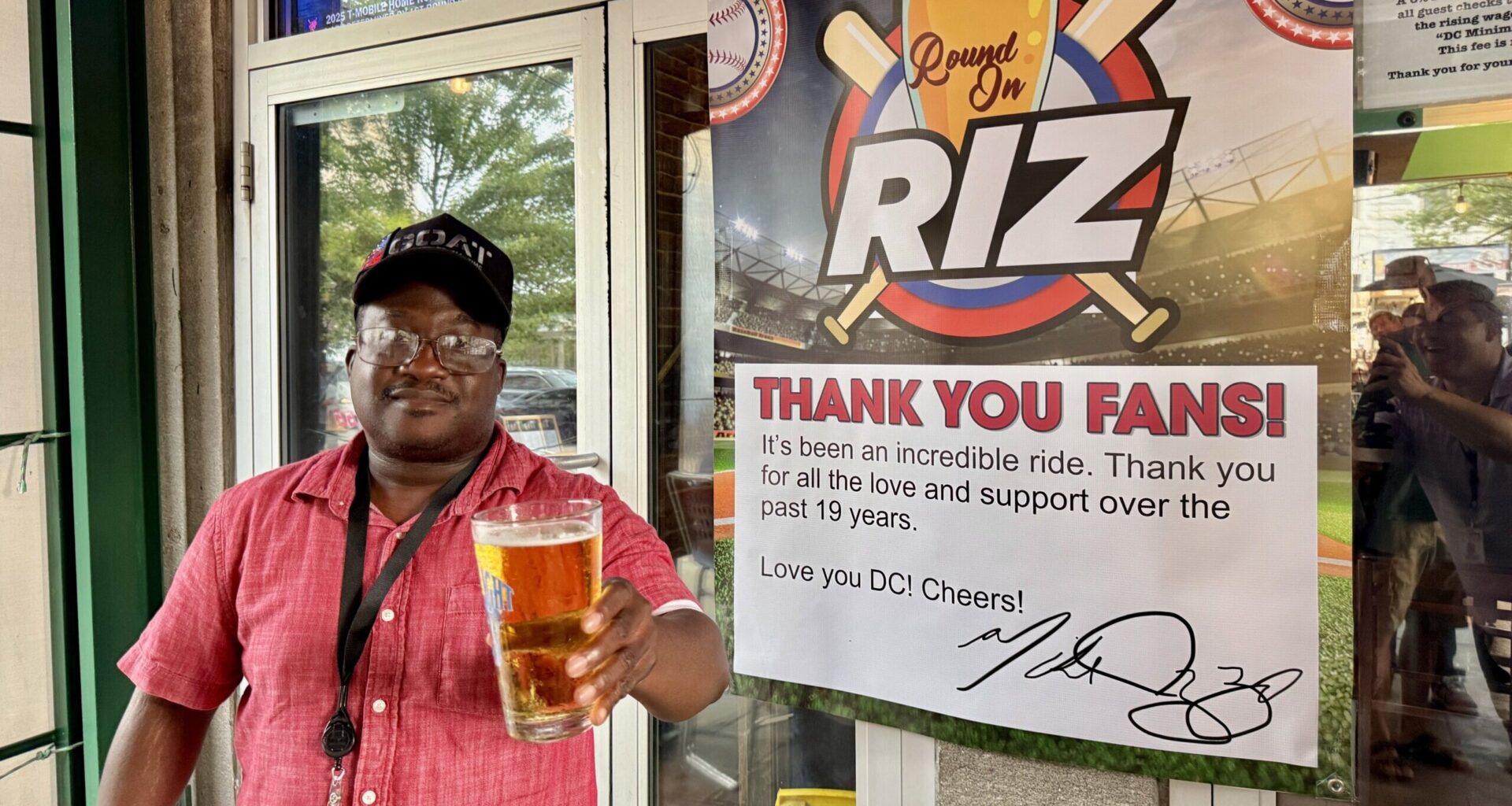 Drinks on Rizzo: Nationals fans toast recently fired general manager