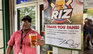 Drinks on Rizzo: Nationals fans toast recently fired general manager