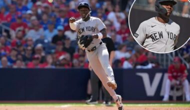 Yankees finally moving Jazz Chisholm back to second base