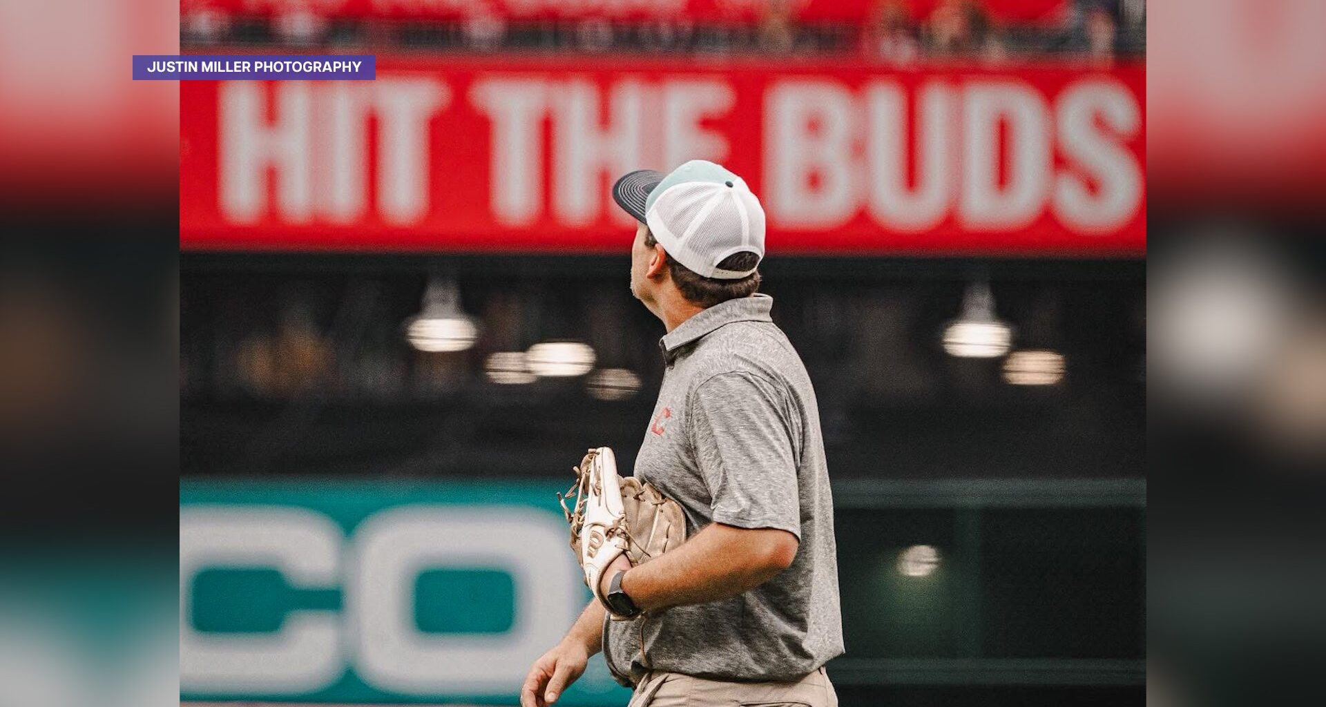 Morgantown resident throws first pitch at Great American Ballpark