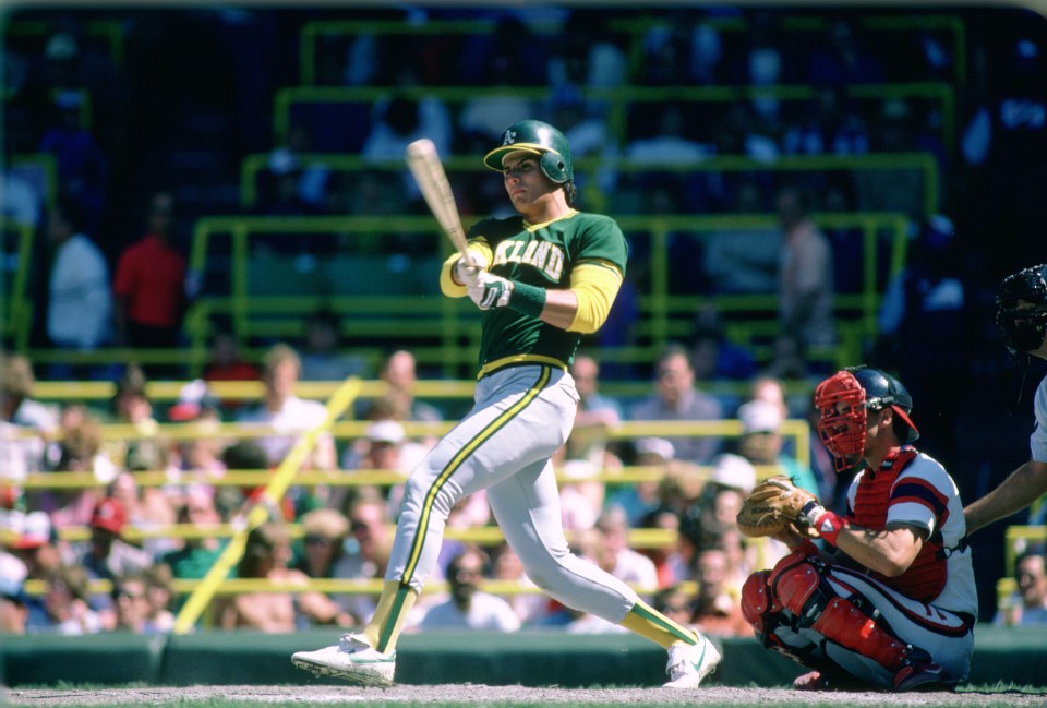 Canseco won the Rookie of the Year (1986), and Most Valuable Player award (1988), and was a six-time All-Star.