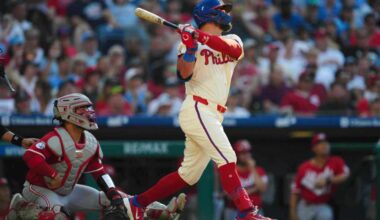 Alec Bohm, Kyle Schwarber each homer, boosting Phillies to win