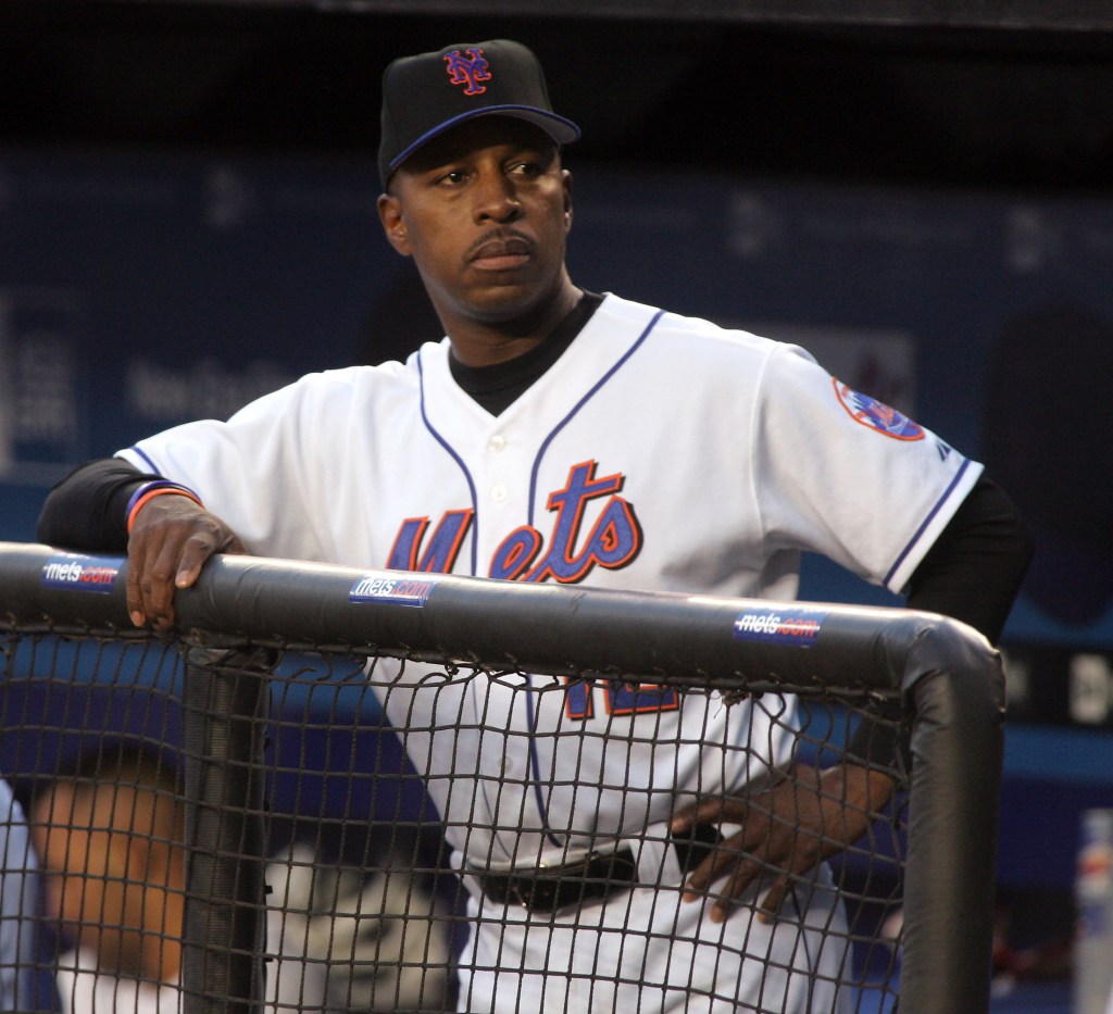 Willie Randolph, Mets manager, at Shea Stadium.