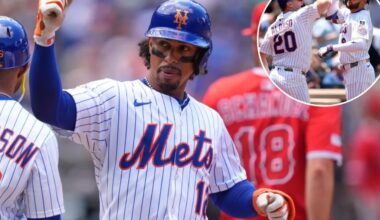 Pete Alonso, Francisco Lindor break out of slumps to lead Mets to sweep