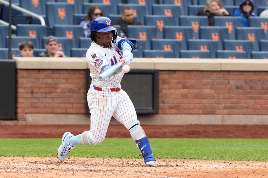 The Mets sent Luisangel Acuna down to Triple-A on June 23.