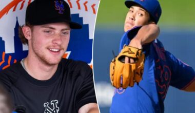 Jonah Tong, Carson Benge representing Mets in Futures Game