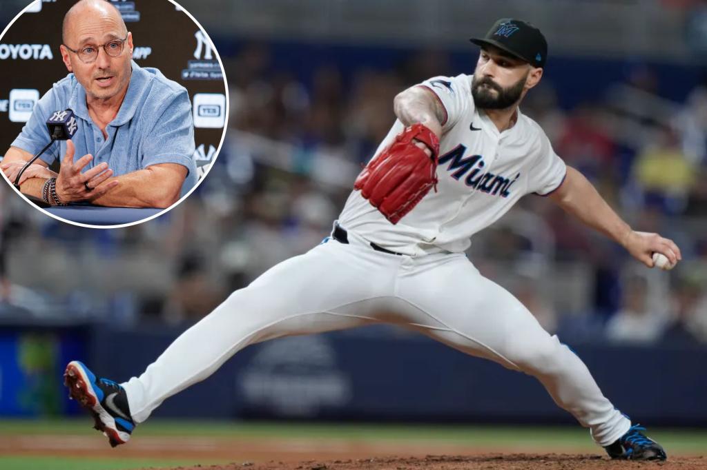 Yankees pursuing Marlins' Tanner Scott in trade talks ahead of deadline