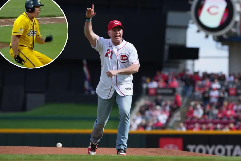 Sean Casey shows injury nightmare after one Savannah Bananas at-bat