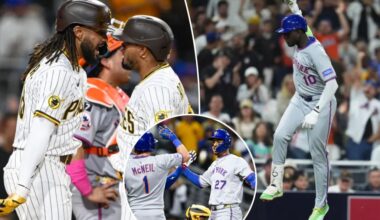 Mets waste homer heroics in wild loss to Padres that snaps win streak