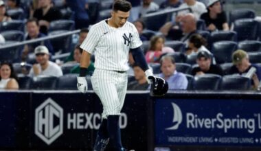 Yankees drop Anthony Volpe in lineup as struggles continue