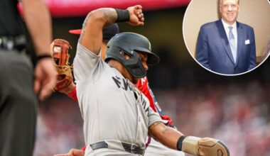 YES broadcast criticizes Yankees' baserunning after Ronald Acuna's double play