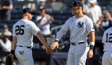 Aaron Judge gets real about DJ LeMahieu's 'tough' Yankees release