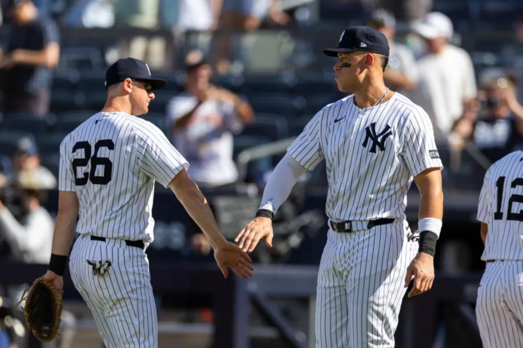 Aaron Judge gets real about DJ LeMahieu's 'tough' Yankees release