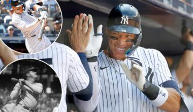 There's only one comparison for Aaron Judge's takeover of the Yankees record books - New York Post