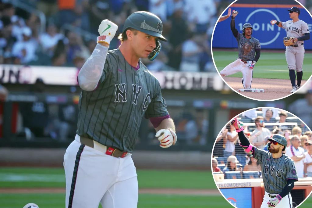 Mets slug their way past sloppy Yankees in win