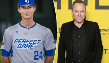Kiefer Sutherland opens up on MLB prospect named Jack Bauer