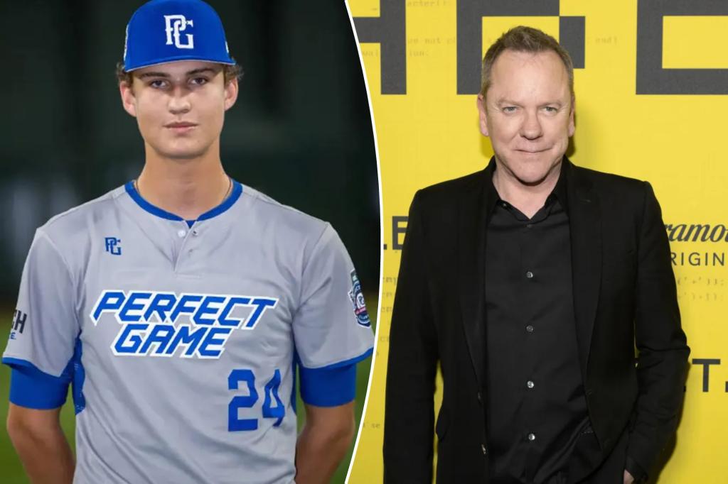 Kiefer Sutherland opens up on MLB prospect named Jack Bauer