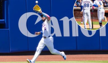 Starling Marte's knee latest Mets injury concern after rare start in field
