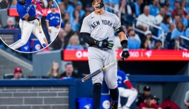 Yankees blow two-run lead in frustrating loss to Blue Jays