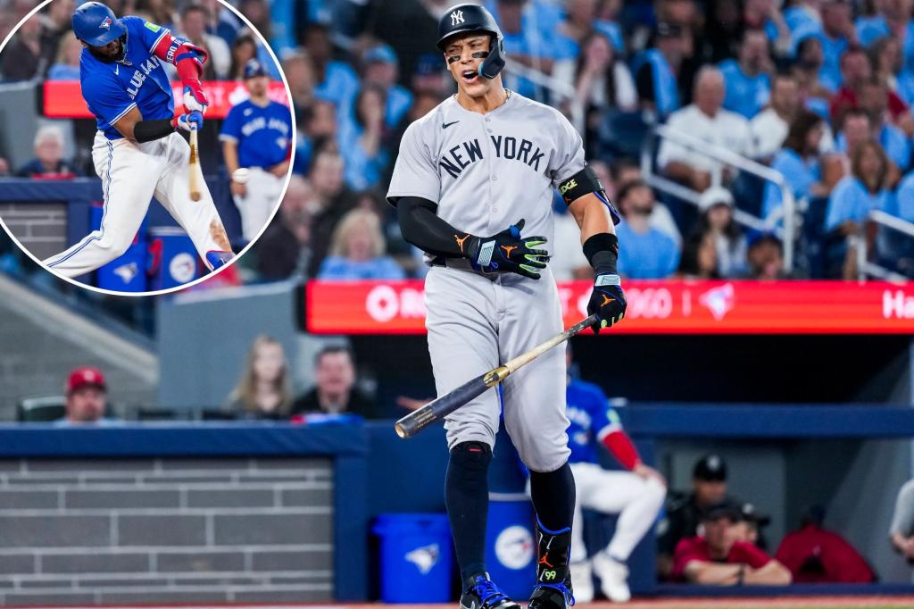 Yankees blow two-run lead in frustrating loss to Blue Jays