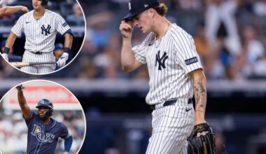 Cam Schlittler's struggles, quiet bats leave Yankees limping into trade deadline with loss