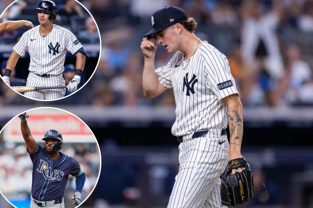 Cam Schlittler's struggles, quiet bats leave Yankees limping into trade deadline with loss