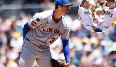 Clay Holmes' struggles again as Mets get swept by Padres