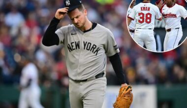 Clarke Schmidt gets knocked around in Yankees' loss to Guardians
